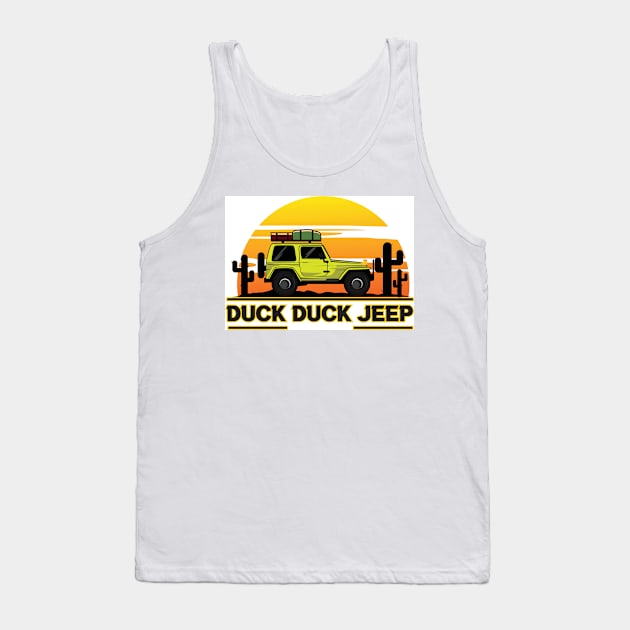 Duck Duck Jeep Tank Top by Duck Duck Jeep